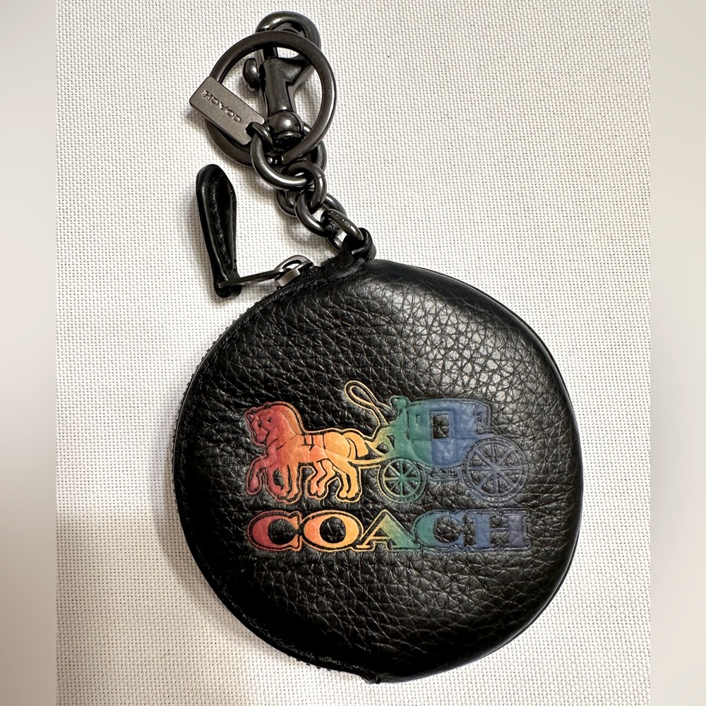 Coach Coin Pouch - Black
